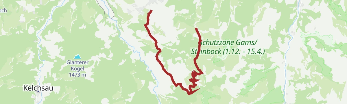 Route map: 209 | Brechhornhaus-Choralpe